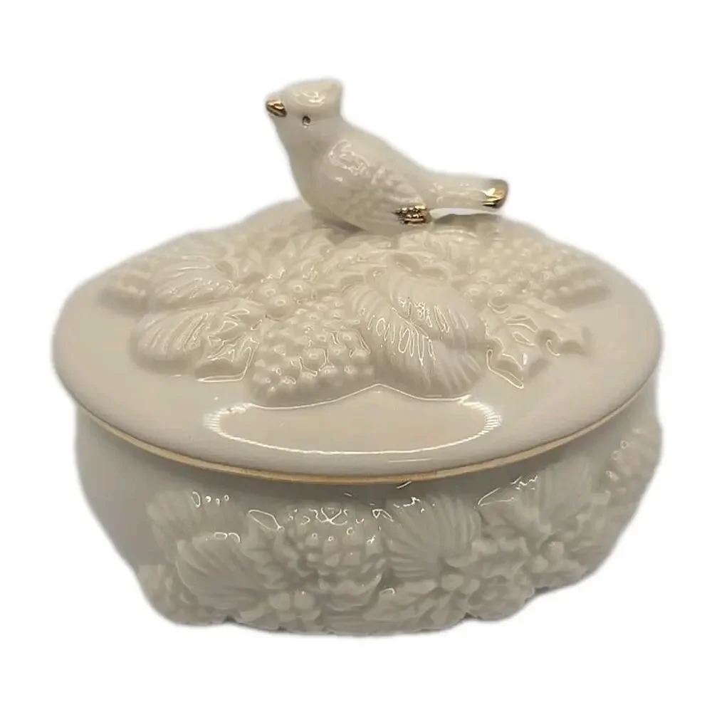 Lenox Pines and Bluebird Covered Box 3